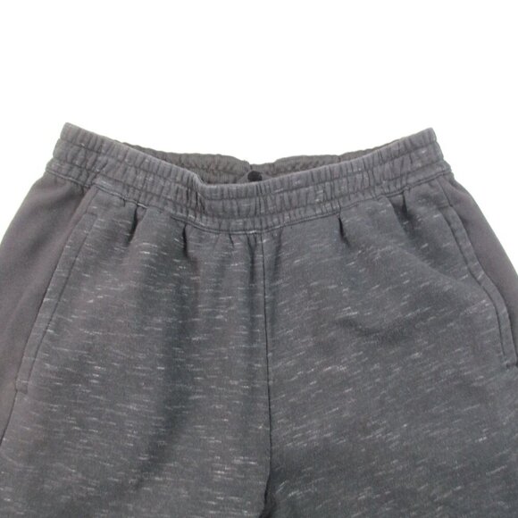 Adidas Sweatpants‎ Men's Large Black 3 Stripes Fleece Lined Ankle Zip Drawstring - Picture 3 of 11
